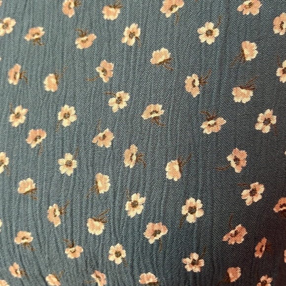 NEW American Eagle Drop Wasit Boho Cut Out Back Bady Doll Dress - Picture 6 of 8